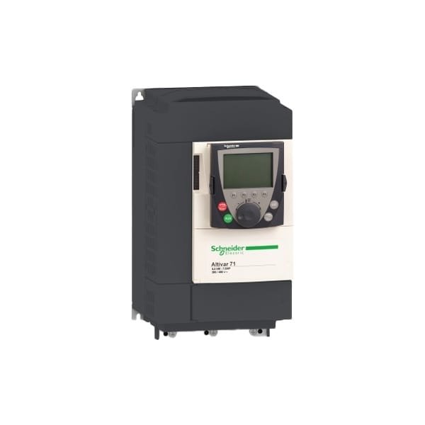 ATV71HU55N4 | Schneider Electric Variable Speed Drive (5.5kW, 7.5HP, 480V, EMC Filter, Graphic Terminal)