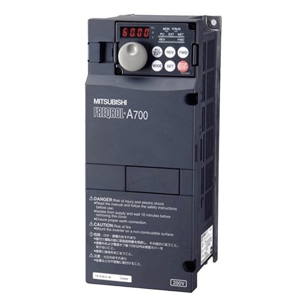 FR-A740-1.5K-CHT | Mitsubishi Frequency Inverter, FR-A740 Series, 1.5kW, 3-Phase 380–480V