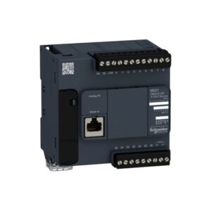 TM221C16T Schneider Logic Controller, Modicon M221, 16 I/O, 9 DI, 7 DO, Transistor PNP